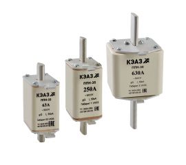 ППН Предохранители ножевого типа на токи от 2А до 1250А