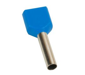 Наконечник штыревой втулочный под два провода