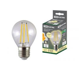 03.40.21 Светодиодные лампы - «Филамент» Свеча, Шар