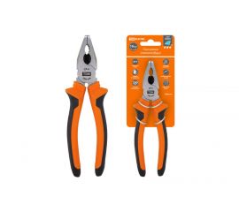 10.10.02 Пассатижи комбинированные (двухкомпонентная рукоятка)