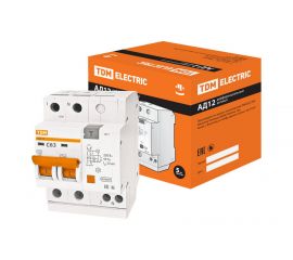 02.04.01 Дифференциальные автоматы АД12   2Р 4.5кА тип АС