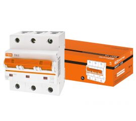 02.08.02 Автоматический выключатель ВА47-125 - характеристика «D»