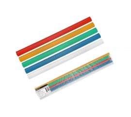 05.48.16 Трубки термоусаживаемые, клеевые, набор 5 цветов по 2 шт. ТТкНГ(3:1)