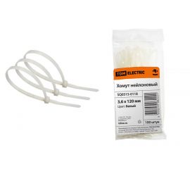 05.15.01 Хомуты нейлоновые - цвет белый