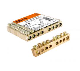 08.01.03 Шина «N» нулевая сечением 8х12 мм (тип 1 - крепеж по центру)