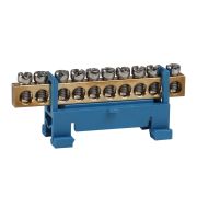 KEAZ Шина нулевая тип Стойка OptiKit BB-S-N-DIN-10-6х9-синий