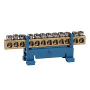 KEAZ Шина нулевая тип Стойка OptiKit BB-S-N-DIN-12-6х9-синий