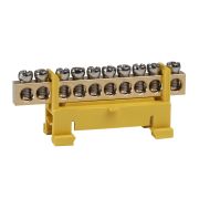 KEAZ Шина нулевая тип Стойка OptiKit BB-S-PE-DIN-10-6х9-желтый