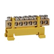 KEAZ Шина нулевая тип Стойка OptiKit BB-S-PE-DIN-8-6х9-желтый