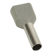 KEAZ Наконечник штыревой втулочный под два провода НШвИ2 OptiKit T-Shv2-PVC- 4,0-12(100шт)