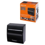 Бокс ЩРН-П-8 модулей навесной пластик IP41, Антрацит TDM