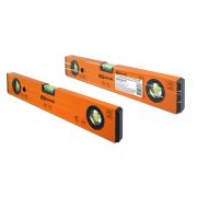 Уровень (ватерпас) 40 см, 3 глазка, алюминиевый, с магнитом, усиленный, серия «Алмаз» TDM