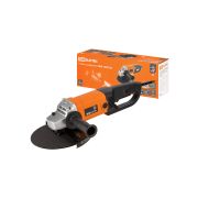 Угловая шлифмашина УШМ 1800/230, мощ. 1800 Вт, диск 230 мм, 6500 об/мин, шнур 3 м, «Рубин» TDM