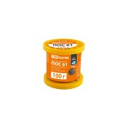 Припой ПОС 61, трубка с канифолью, ГОСТ 21931-76, Ø1 мм, 100 г, катушка, серия «Алмаз» TDM