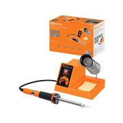 Паяльная станция ПС-48, 2-48Вт, 230В, 160-500С, керамический ТЭН, 4 жала в компл., регулятор, Алмаз