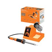 Паяльная станция ПС-72, 2-72Вт, 230В, 160-500С, керамический ТЭН, 4 жала в компл., регулятор, Алмаз