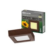 Светильник накладной светодиодный квадрат «Даунлайт» СПО (венге) 6 Вт 120*120*32 мм 3000К TDM