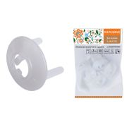 Заглушка в розетку от детей с ключом (набор 6шт.) Народная