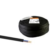 Шнур ШВВП 2х0,75 ГОСТ (200м), черный TDM