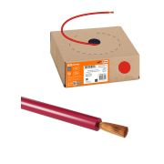 Провод ПуГВ 1х0,75 ГОСТ в коробке (200м), красный TDM