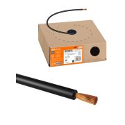 Провод ПуГВ 1х0,5 ГОСТ в коробке (250м), черный TDM