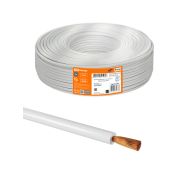 Провод ПуГВнг(А)-LS 1х10,0 ГОСТ (200м), белый TDM