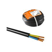 Провод ПВС 3х4 ГОСТ (10м), черный TDM