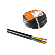 Провод ПВС 3х6 ГОСТ (10м), черный TDM