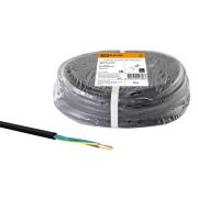 Провод ПВС 3х2,5 ГОСТ (20м), черный TDM