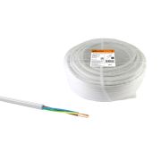 Провод ПВС 3х6 ГОСТ (100м), белый TDM