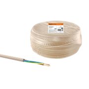 Провод ПВС 3х1,5 ГОСТ (5м), бежевый «ЭКО» TDM