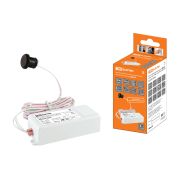 Датчик движения коротк.дист. ДДК-02 (откр.-закр.) 500Вт, 6см, IP20, 230В, TDM