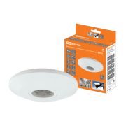 Датчик движения  потолочный ДДП-05 2000Вт, 10-900с, 6м , 3+Лк, 120(сбоку)+360(сверху)гр IP20, TDM