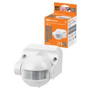 Датчик движения  настенный  ДДС-02 1100Вт, 5-480с, 12м, 5+Лк, 180гр, IP44, TDM