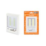 Ночник «Идеал 2», 3 Вт, 4хААА, диммер, магнит, TDM