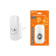 Ночник-фонарь «Люкс 1», 1х0,5 Вт + 9LED, 70 лм/Вт, Li-Ion 500 мАч, дат. освещ. и движ., 220 В, TDM