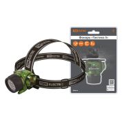 Фонарь«Тактика 5», налобный 12+2 LED, 94 лм, бат. 3*AАА, TDM