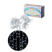 Гирлянда светодиодная «Занавес» 2х3м, 600LED, 6500К, бел. шнур, посл. подкл, IP65, 250 В, TDM