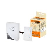 Звонок проводной на батарейках «народный» ЗПБ-Н-11/1-32М (32 мелодии, кнопка IP30, 2х1,5В АА)