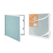 Люк под покраску короб, алюминиевый, нажимной, 400х400, TDM