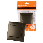 Кнопка звонковая 6А бронза «Лама» TDM