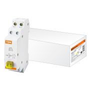 Выключатель кнопочный c фиксацией и индикацией ВК-47M 1НО;1НЗ желтый TDM