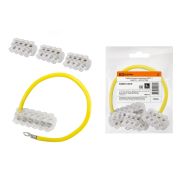 Набор колодок клеммных НКСУ-1 (3xКСУ-1 + КСУ-2) TDM