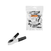 Зажим «крокодил» ЗК 30А 75мм черный (10шт) TDM