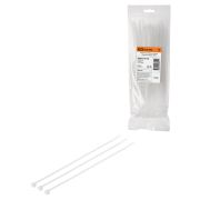 Хомут 4,8х250мм нейлон (белый) (100шт) TDM