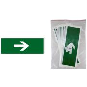 Знак «Направляющая стрелка» 350х124мм для ССА TDM