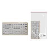 Комплект пиктограмм для маркировки щитков «Базовый» TDM