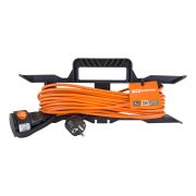 Удлинитель-шнур силовой на рамке УШ10 TDM (штепс. гнездо, 50м ПВС 2х1,0) У-12009