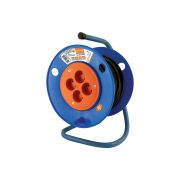 Удлинитель на катушке силовой народный 4 гнезда ПВС 1300 Вт б/з, 30м УС-41134