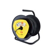 Удлинитель на катушке силовой народный с 1 выносной роз. ПВС 1300 Вт б/з, 40м УС-11081